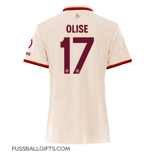 Bayern Munich Michael Olise #17 Fußballbekleidung 3rd trikot Damen 2024-25 Kurzarm